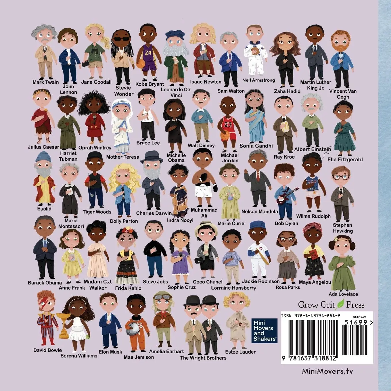 Rückseite: 9781637318812 | Maya Angelou | A Kid's Book About Inspiring with a Rainbow of Words