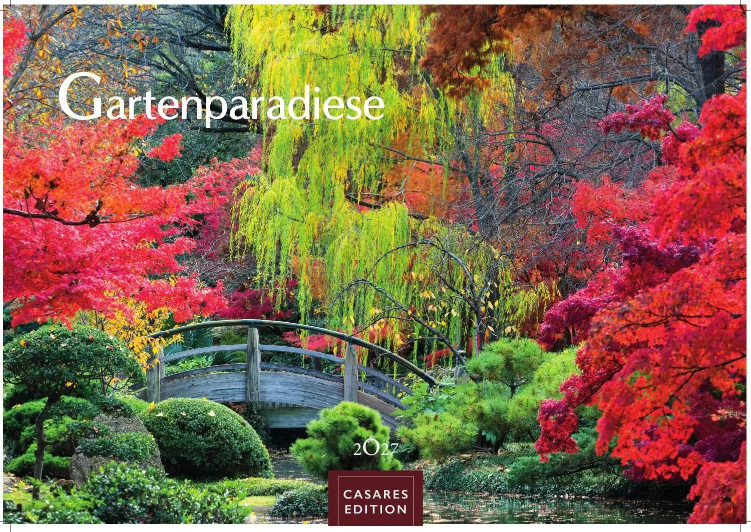 Cover: 9781835248812 | Gartenparadiese Kalender 2027- Der Kalender für alle, die Gärten...