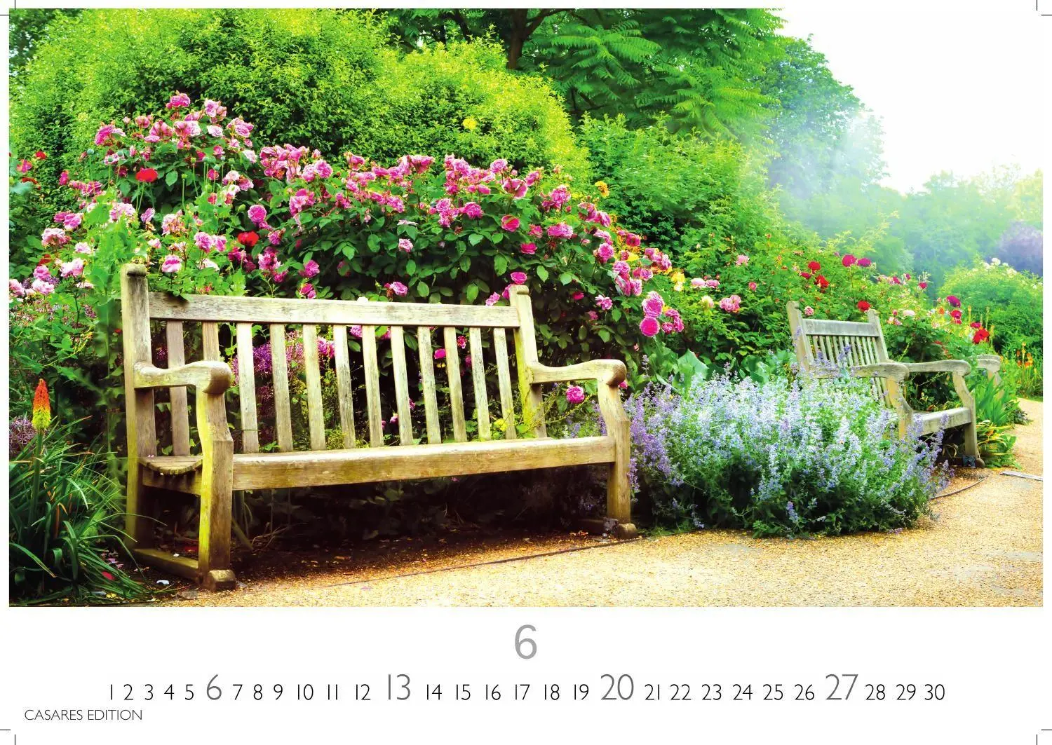 Bild: 9781835248812 | Gartenparadiese Kalender 2027- Der Kalender für alle, die Gärten...