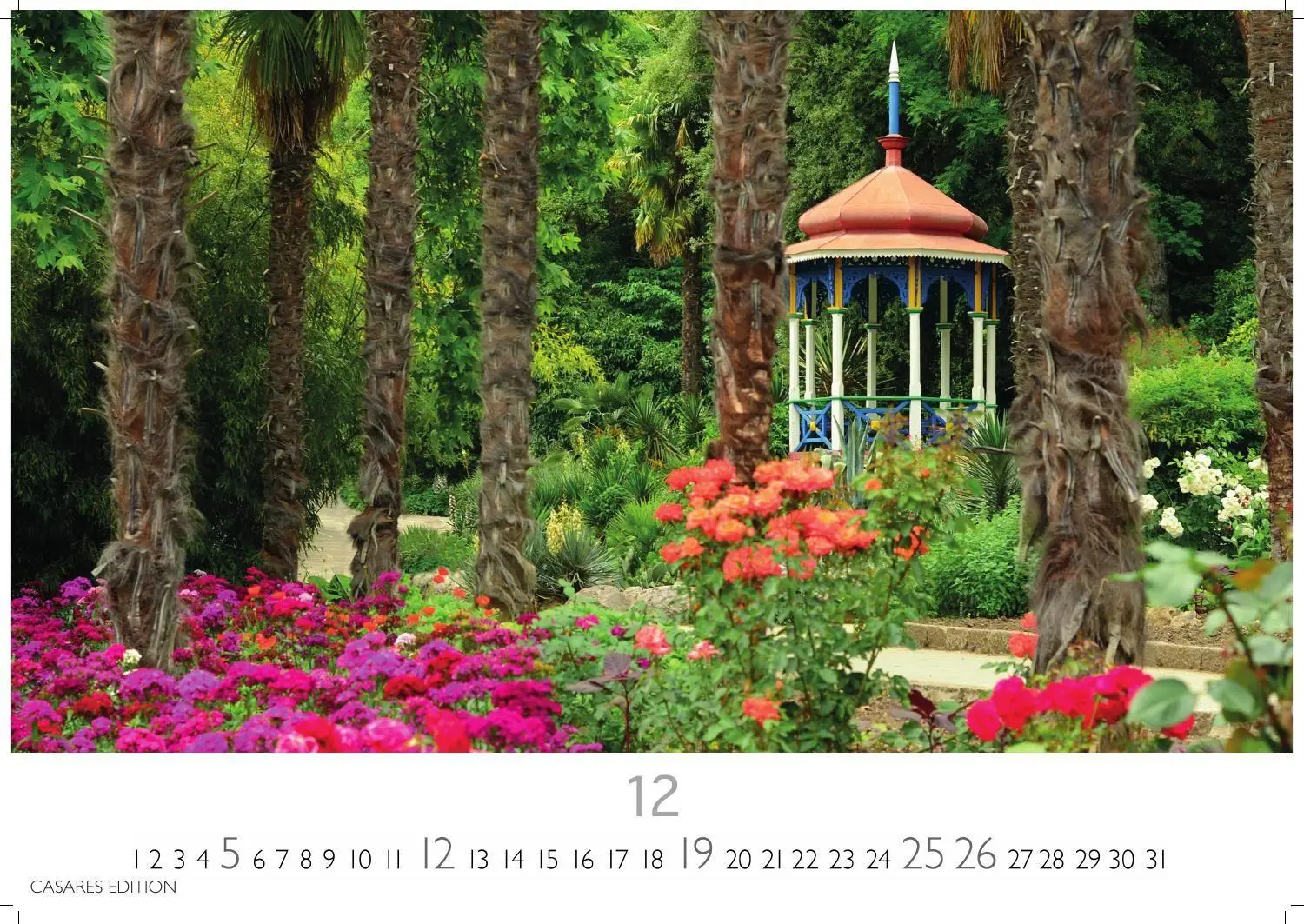 Bild: 9781835248812 | Gartenparadiese Kalender 2027- Der Kalender für alle, die Gärten...