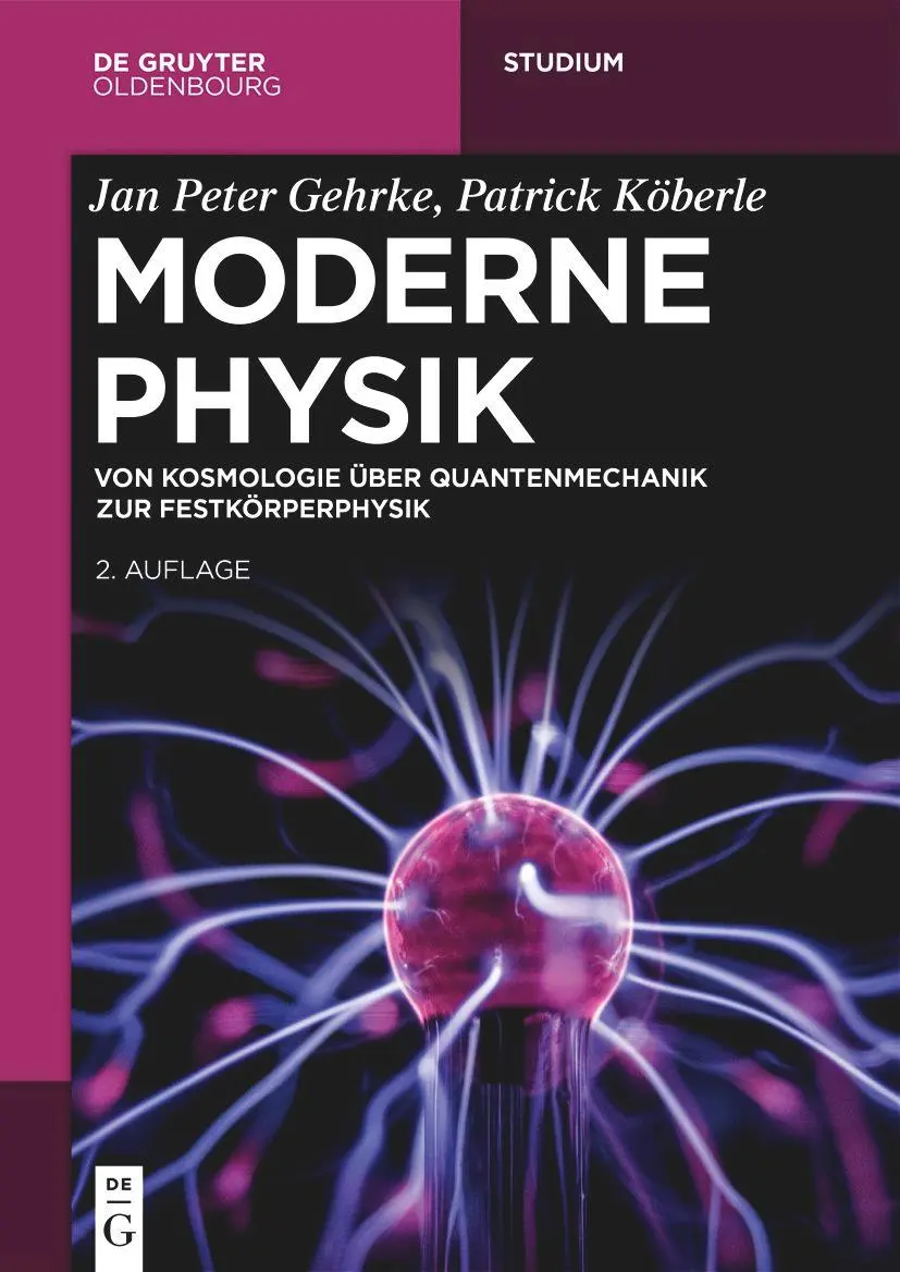 Cover: 9783111258812 | Moderne Physik | Jan Peter Gehrke (u. a.) | Taschenbuch | XI | Deutsch