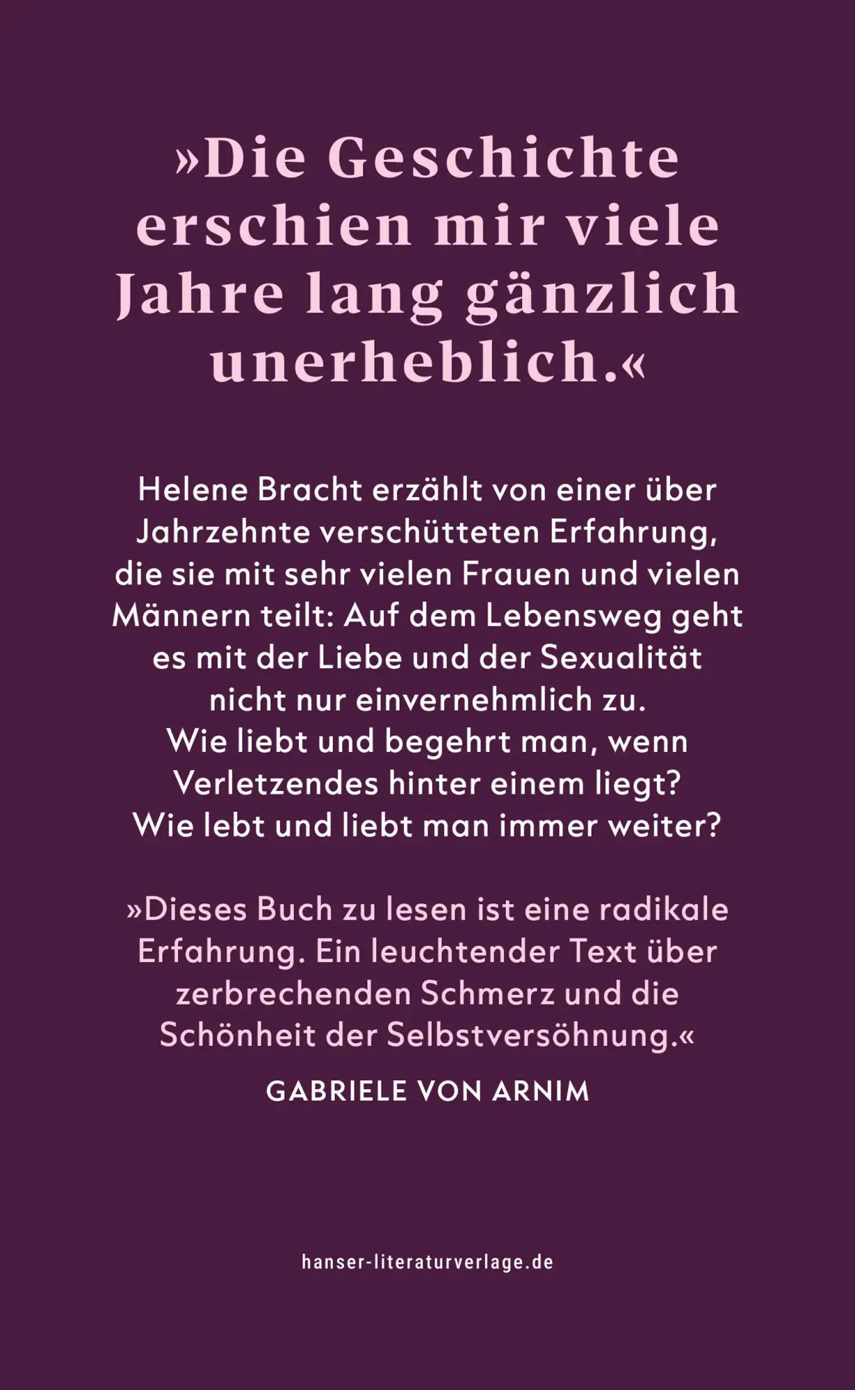 Bild: 9783446288812 | Das Lieben danach | Helene Bracht | Taschenbuch | 192 S. | Deutsch