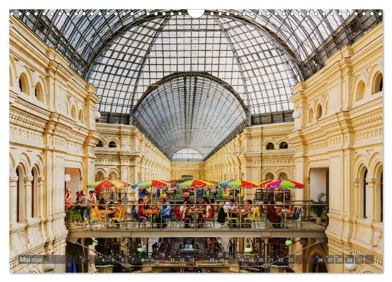 Bild: 9783457868812 | Moskauer Perspektiven (Wandkalender 2026 DIN A3 quer), CALVENDO...