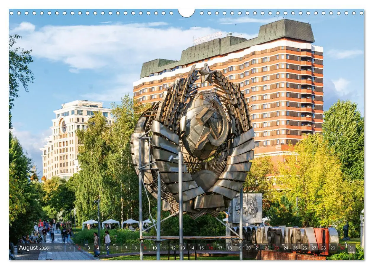 Bild: 9783457868812 | Moskauer Perspektiven (Wandkalender 2026 DIN A3 quer), CALVENDO...
