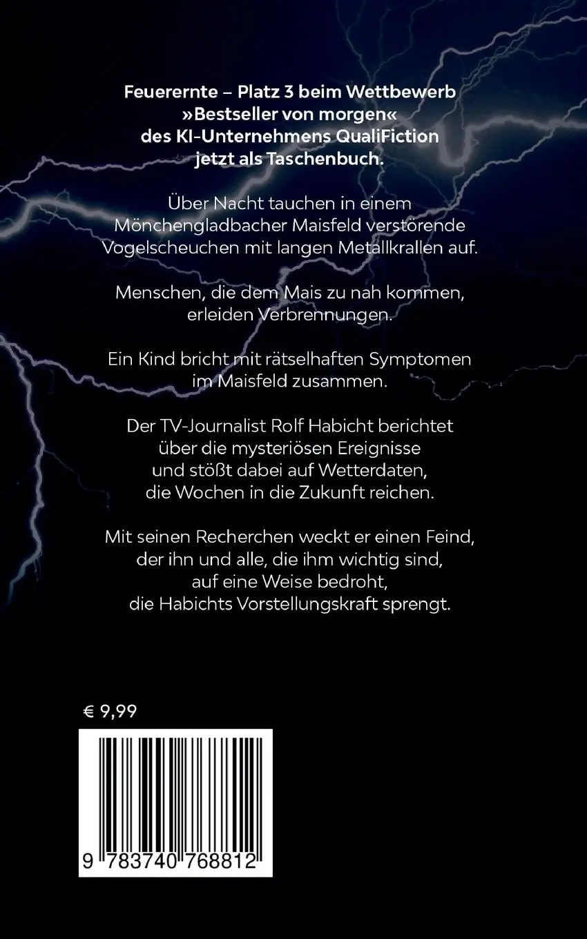 Rückseite: 9783740768812 | Feuerernte | Ansgar Fabri | Taschenbuch | 264 S. | Deutsch | 2020