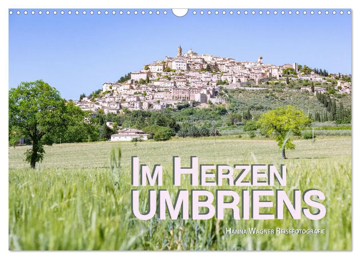 Cover: 9783457618912 | Im Herzen Umbriens (Wandkalender 2026 DIN A3 quer), CALVENDO...