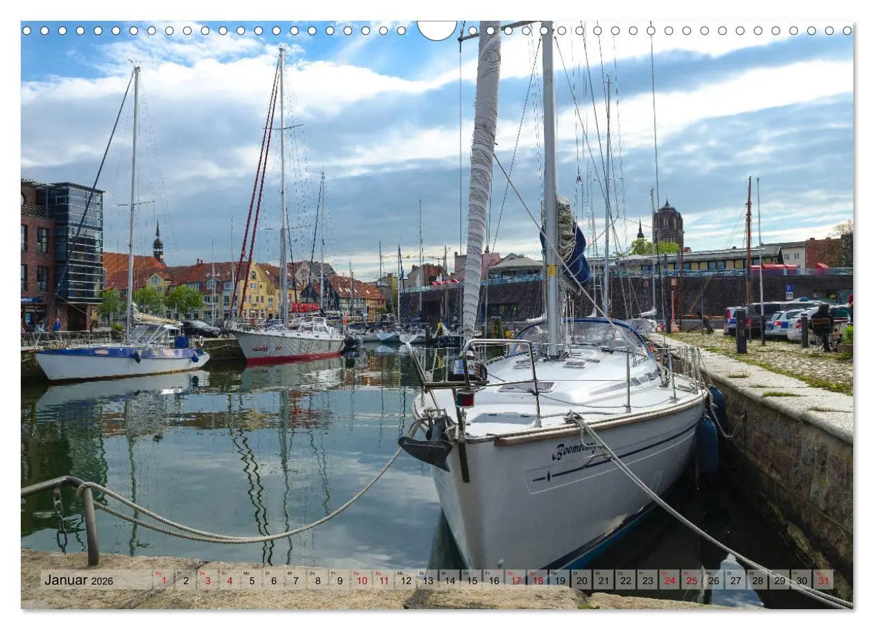 Bild: 9783457858912 | Ein Bummel durch die Hansestadt Stralsund (Wandkalender 2026 DIN A3...