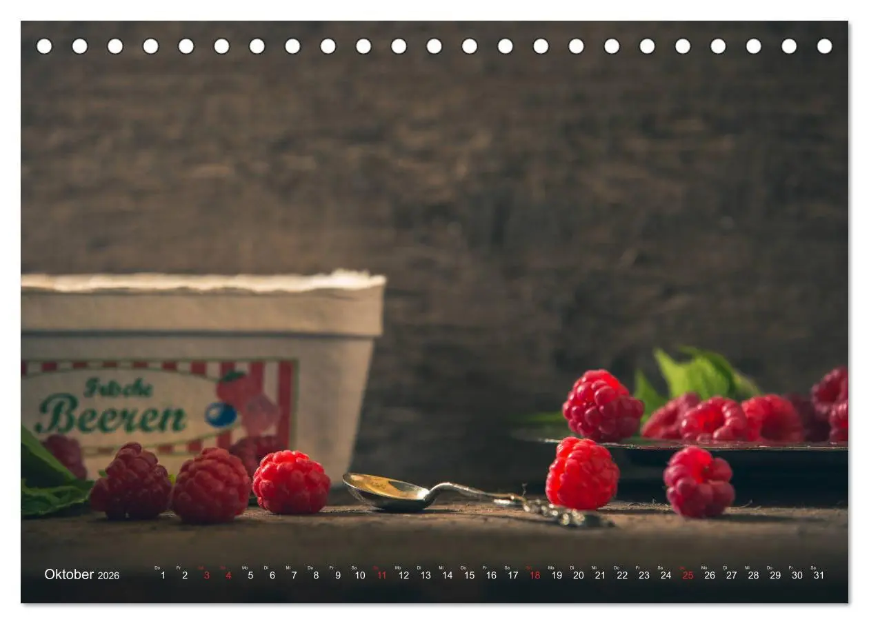 Bild: 9783457928912 | Beeren und Co. Stillleben (Tischkalender 2026 DIN A5 quer),...
