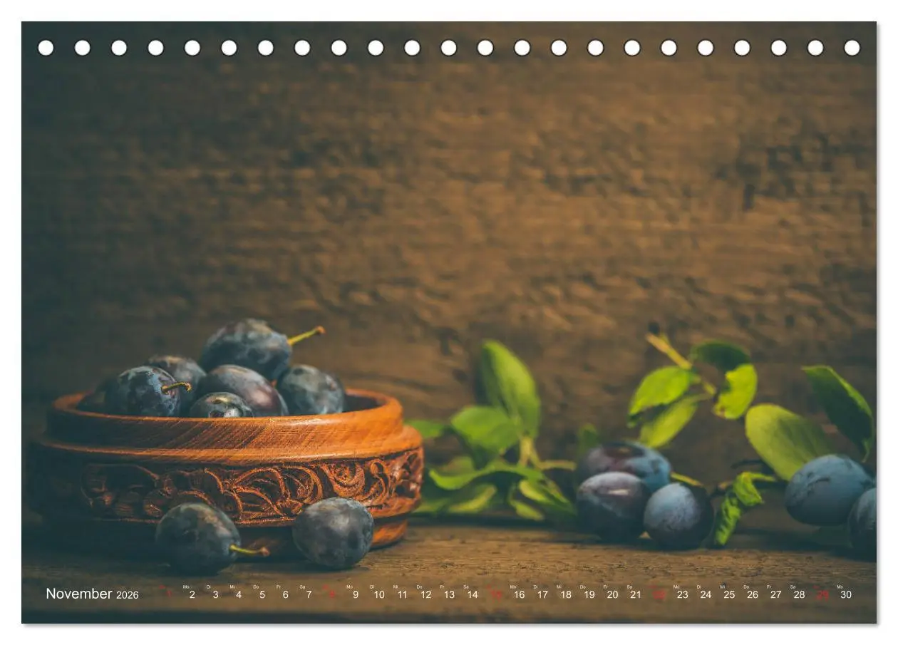 Bild: 9783457928912 | Beeren und Co. Stillleben (Tischkalender 2026 DIN A5 quer),...
