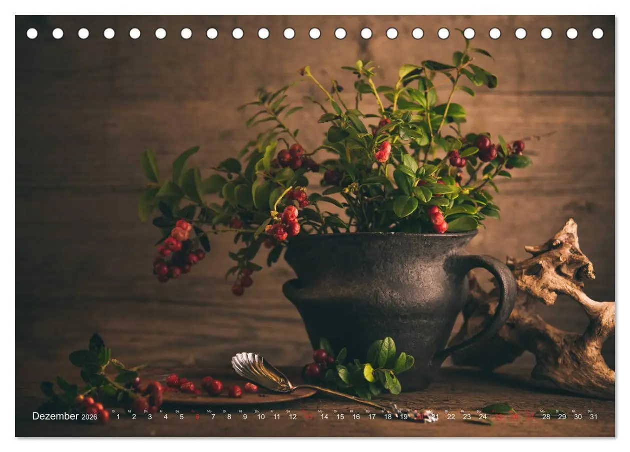 Bild: 9783457928912 | Beeren und Co. Stillleben (Tischkalender 2026 DIN A5 quer),...