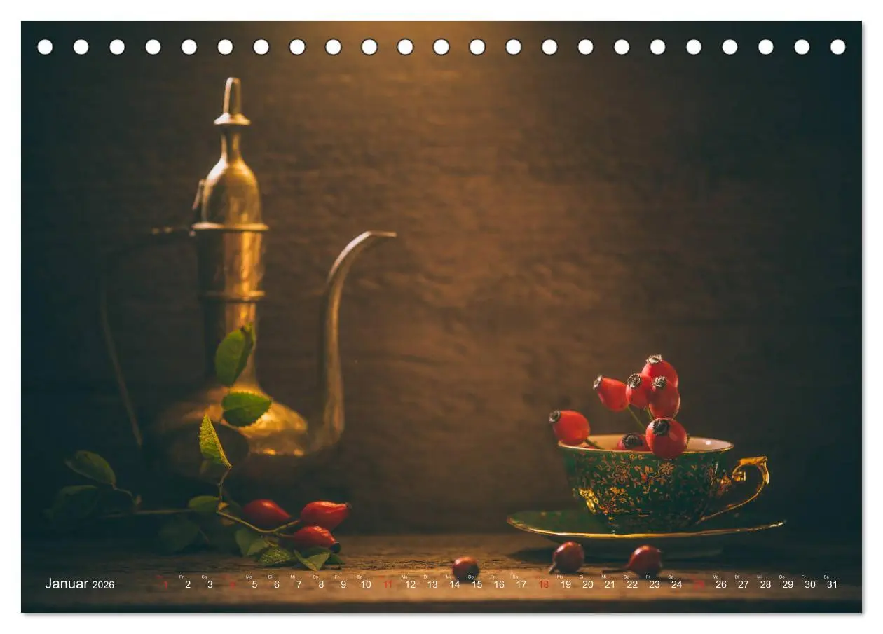 Bild: 9783457928912 | Beeren und Co. Stillleben (Tischkalender 2026 DIN A5 quer),...