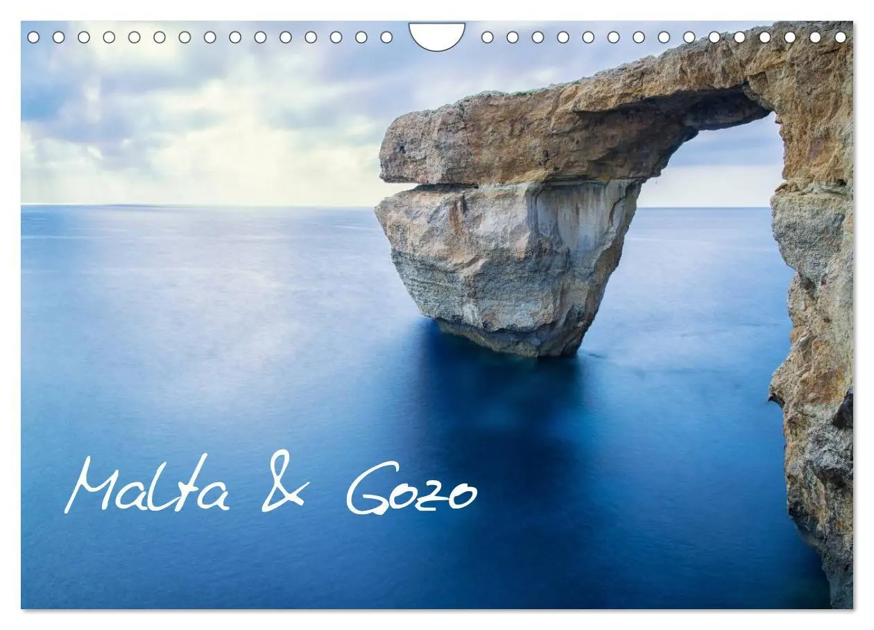 Cover: 9783516188912 | Malta &amp; Gozo (Wandkalender 2026 DIN A4 quer), CALVENDO Monatskalender