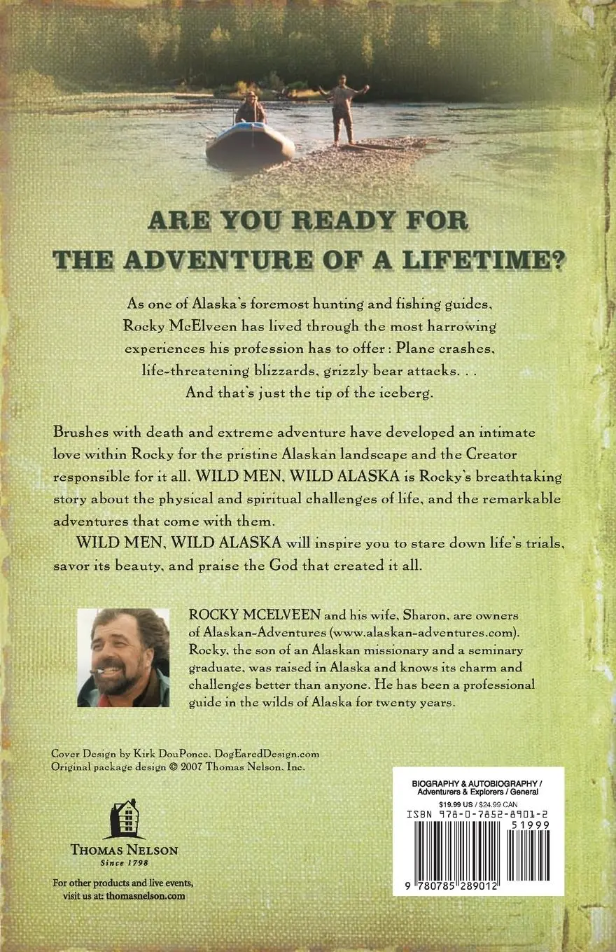 Rückseite: 9780785289012 | Wild Men, Wild Alaska | Finding What Lies Beyond the Limits | McElveen