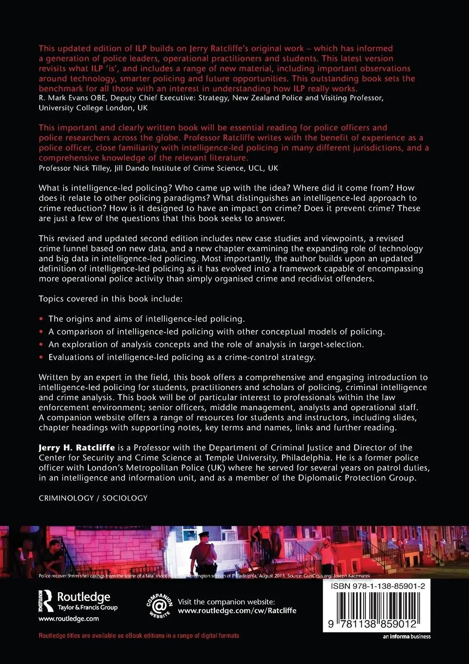 Rückseite: 9781138859012 | Intelligence-Led Policing | Jerry H. Ratcliffe | Taschenbuch | 2016