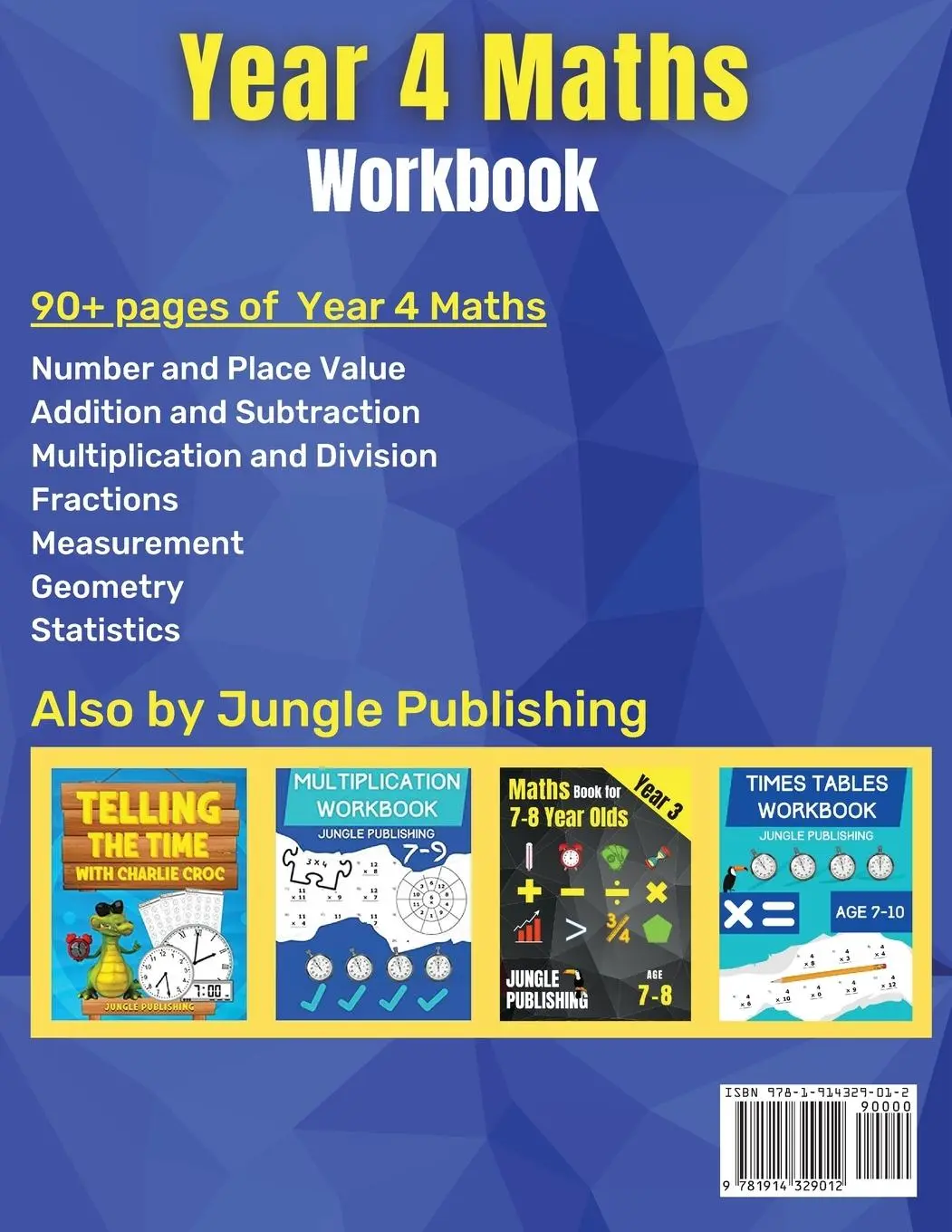 Rückseite: 9781914329012 | Year 4 Maths Workbook | Jungle Publishing U. K. | Taschenbuch | 2021