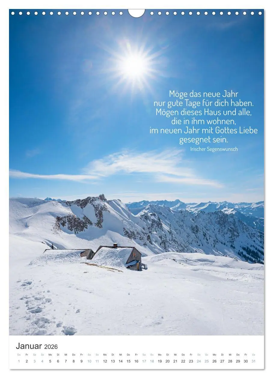 Bild: 9783457299012 | Christliche Natur-Poster 2026 (Wandkalender 2026 DIN A3 hoch),...