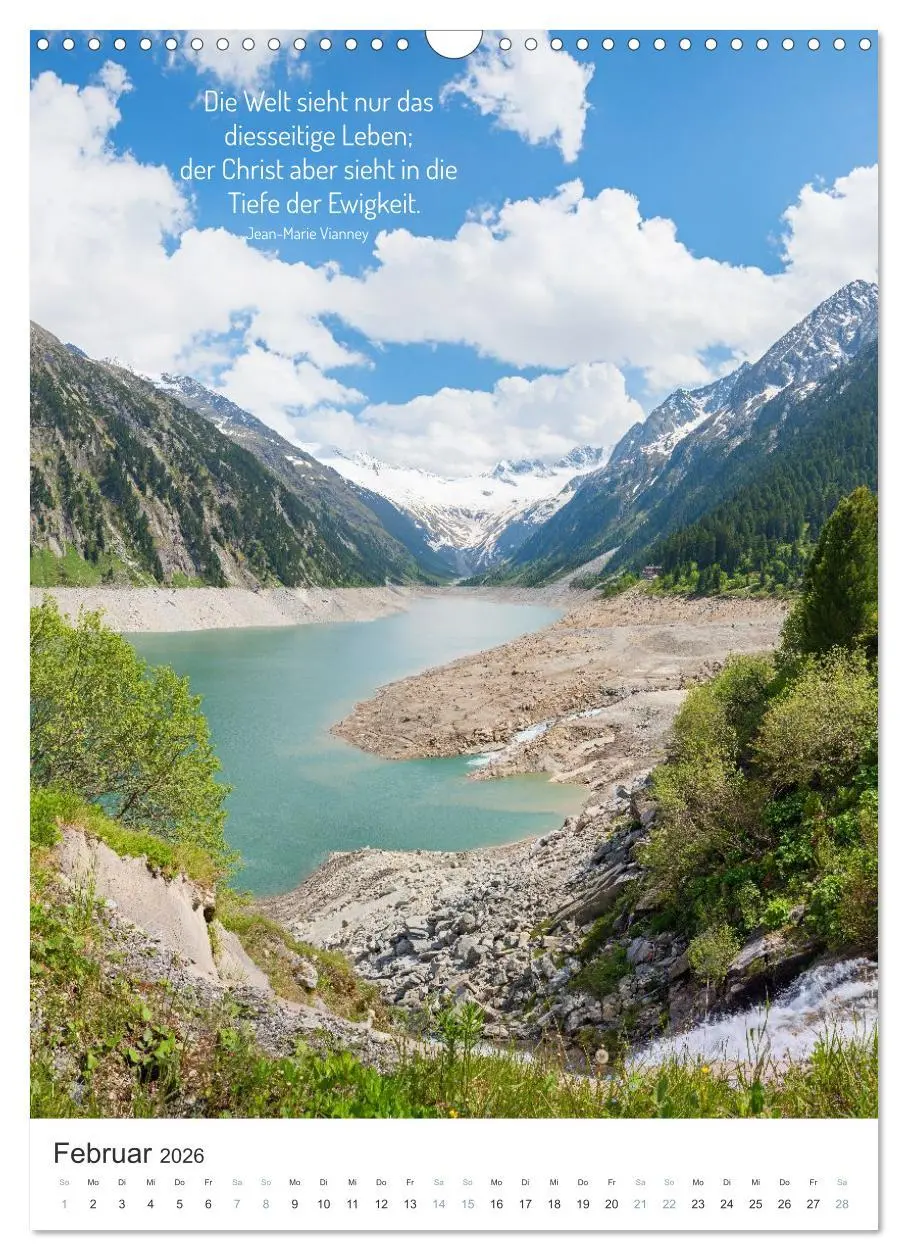 Bild: 9783457299012 | Christliche Natur-Poster 2026 (Wandkalender 2026 DIN A3 hoch),...