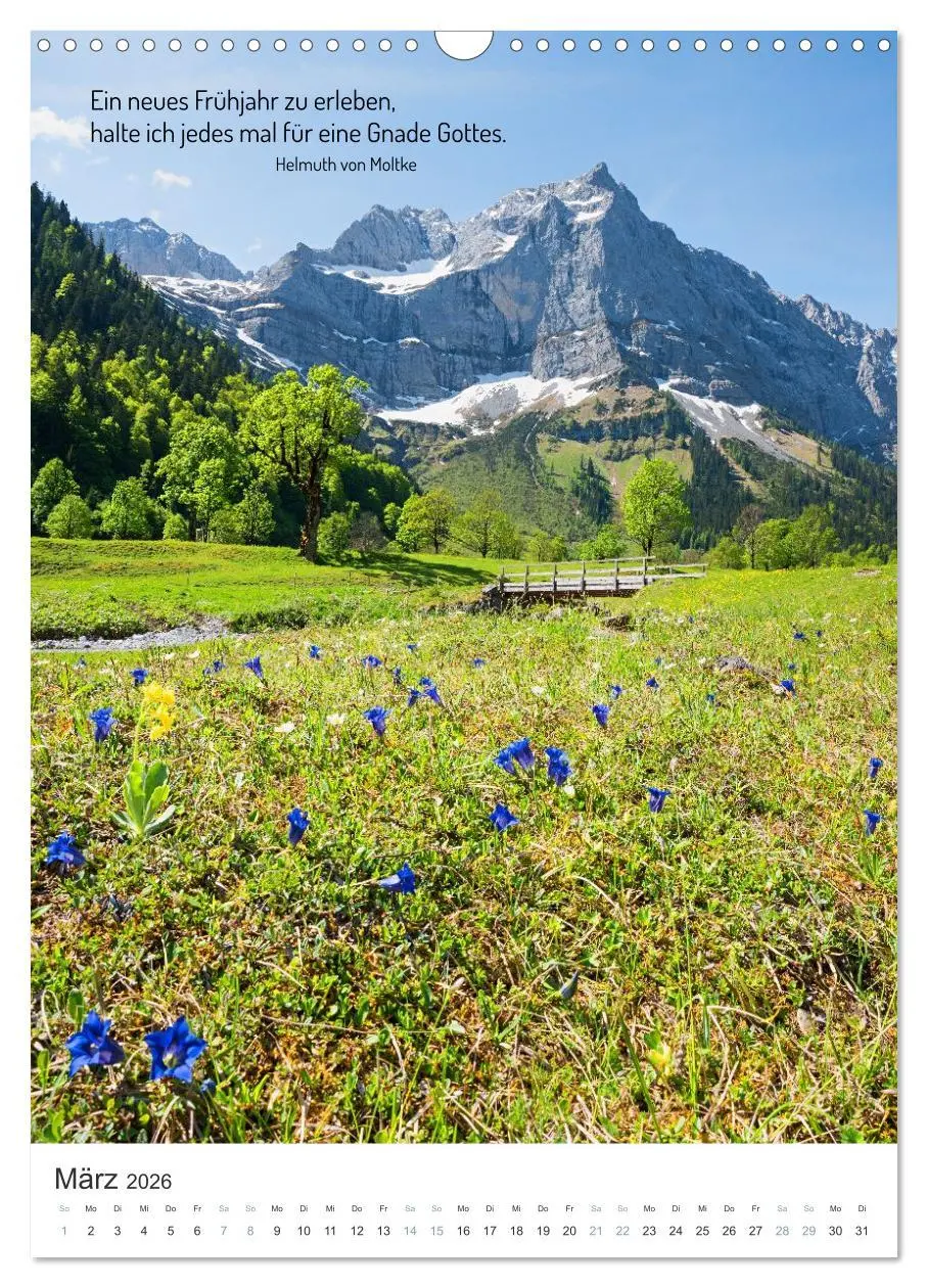 Bild: 9783457299012 | Christliche Natur-Poster 2026 (Wandkalender 2026 DIN A3 hoch),...