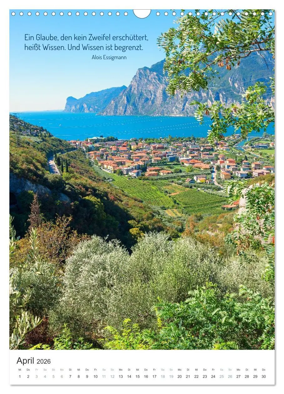 Bild: 9783457299012 | Christliche Natur-Poster 2026 (Wandkalender 2026 DIN A3 hoch),...