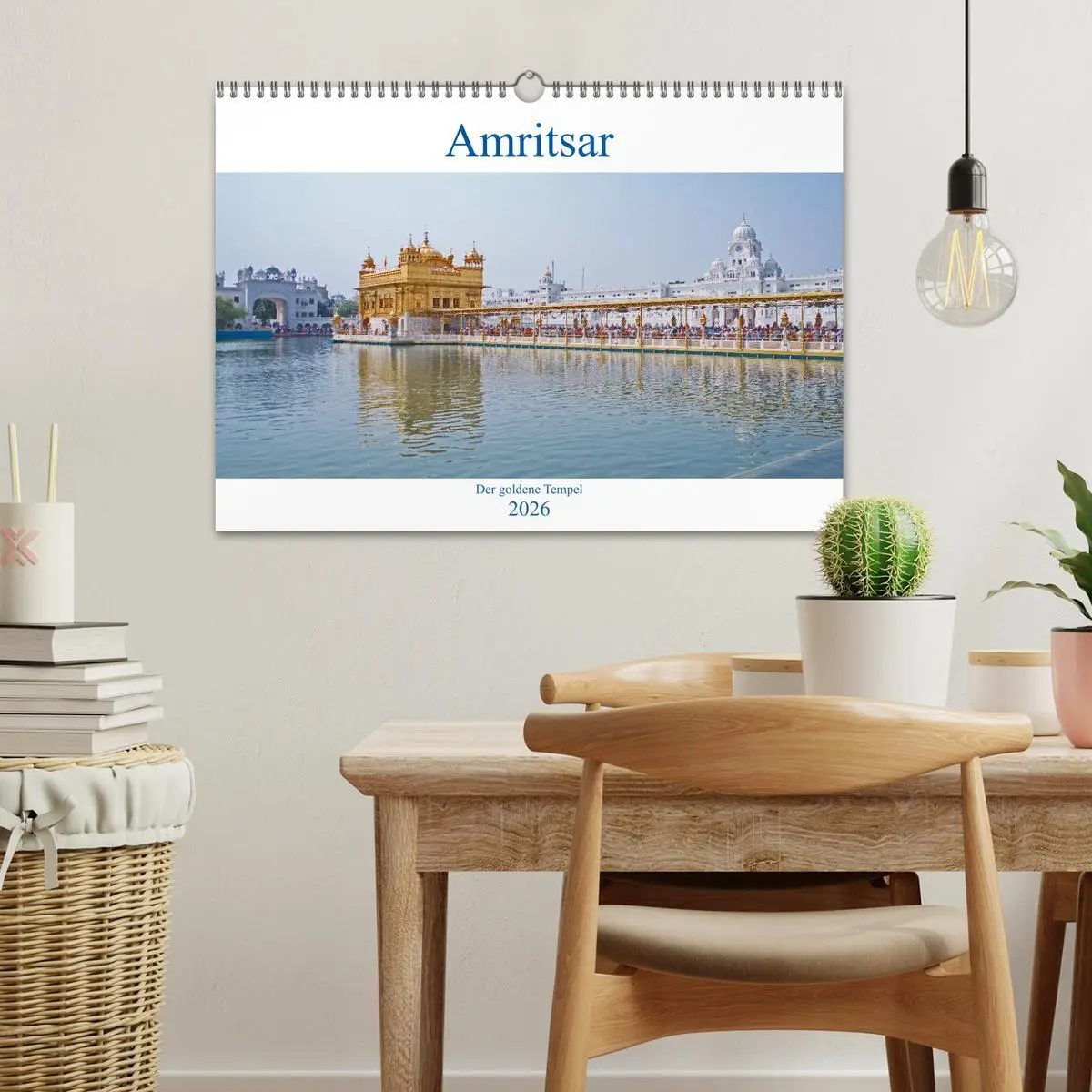 Bild: 9783457819012 | Amritsar - Der goldene Tempel (Wandkalender 2026 DIN A3 quer),...