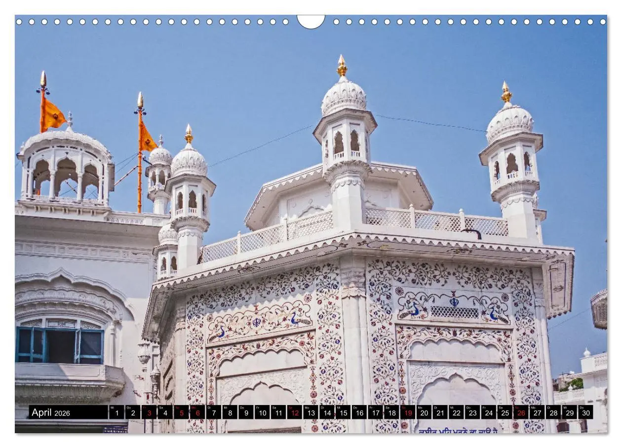 Bild: 9783457819012 | Amritsar - Der goldene Tempel (Wandkalender 2026 DIN A3 quer),...