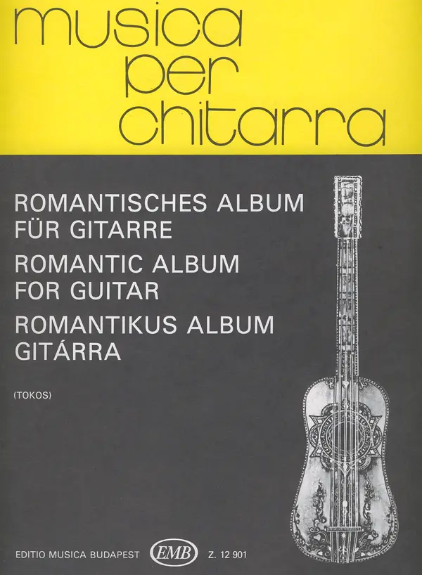Cover: 9790080129012 | ROMANTIC ALBUM for guitar Guitar | EMB Musica per chitarra | Buch