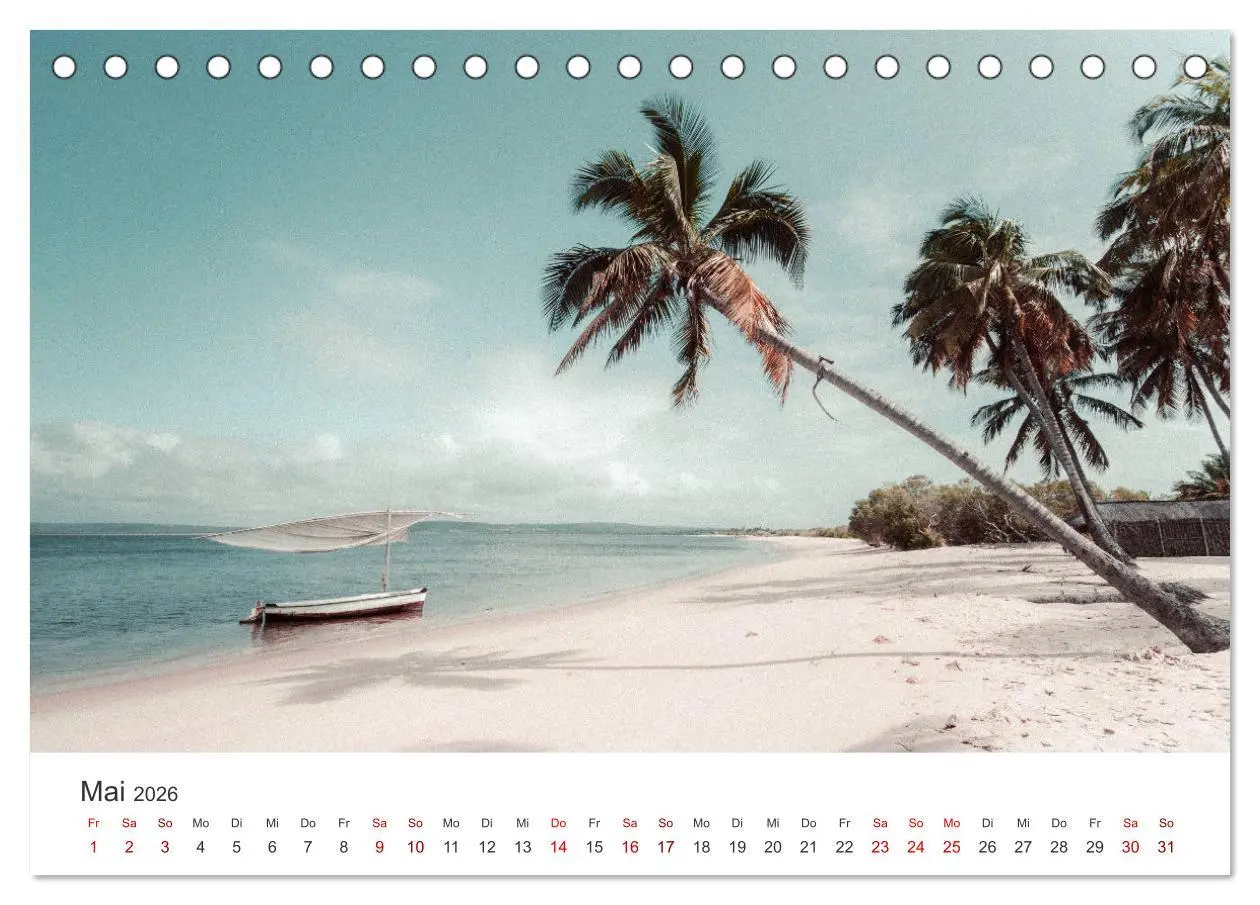 Bild: 9783457599112 | Mosambik - Das einzigartige Land am Indischen Ozean. (Tischkalender...