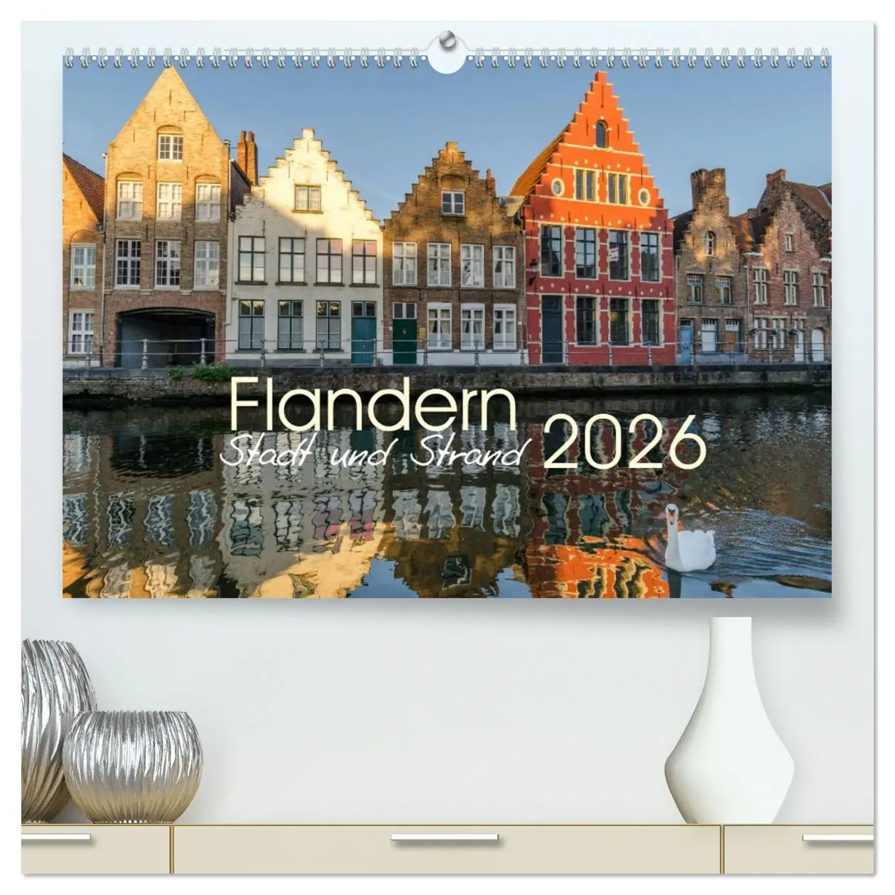 Cover: 9783457739112 | Flandern - Stadt und Strand (hochwertiger Premium Wandkalender 2026...