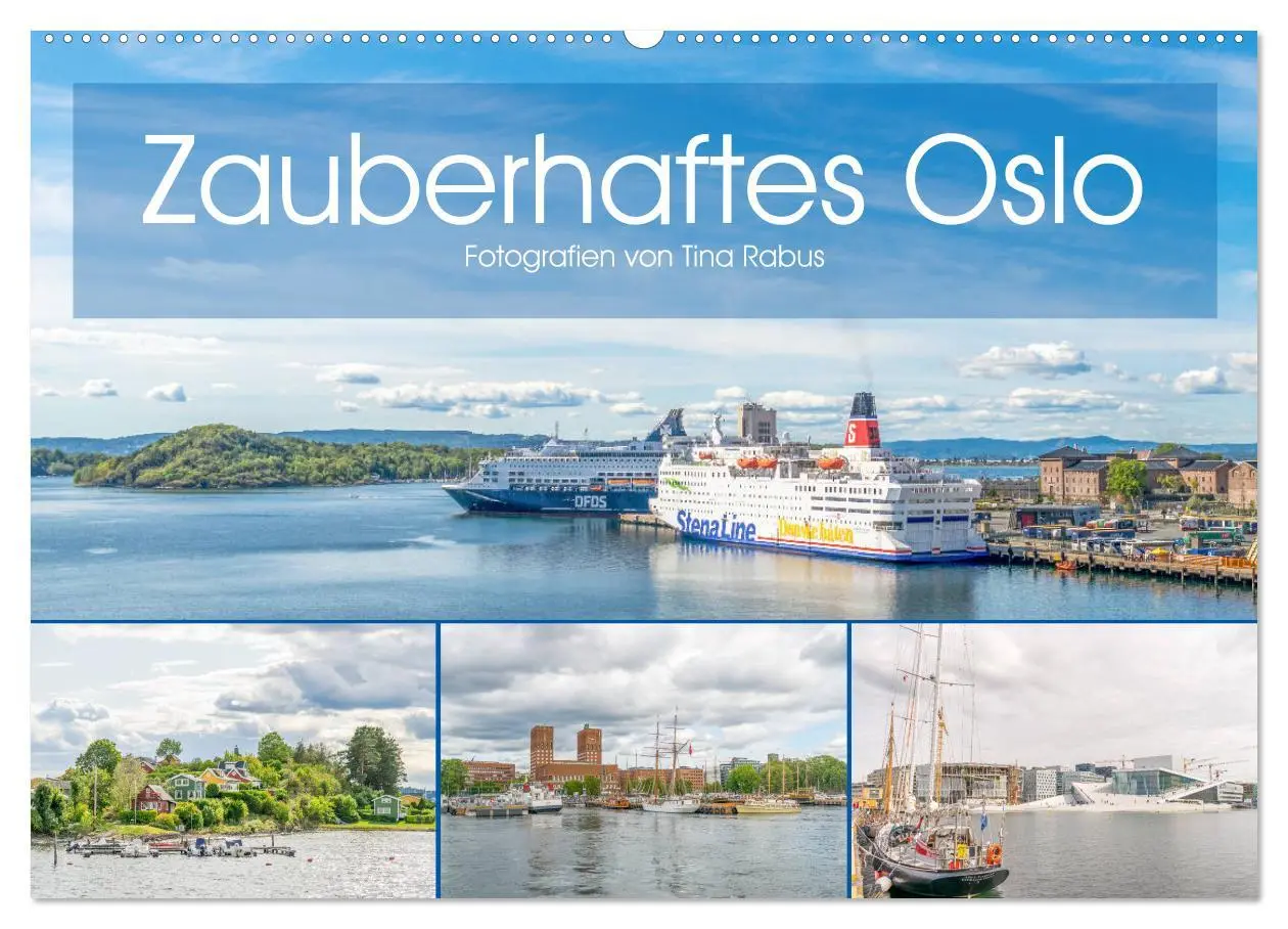 Cover: 9783457809112 | Zauberhaftes Oslo (Wandkalender 2026 DIN A2 quer), CALVENDO...