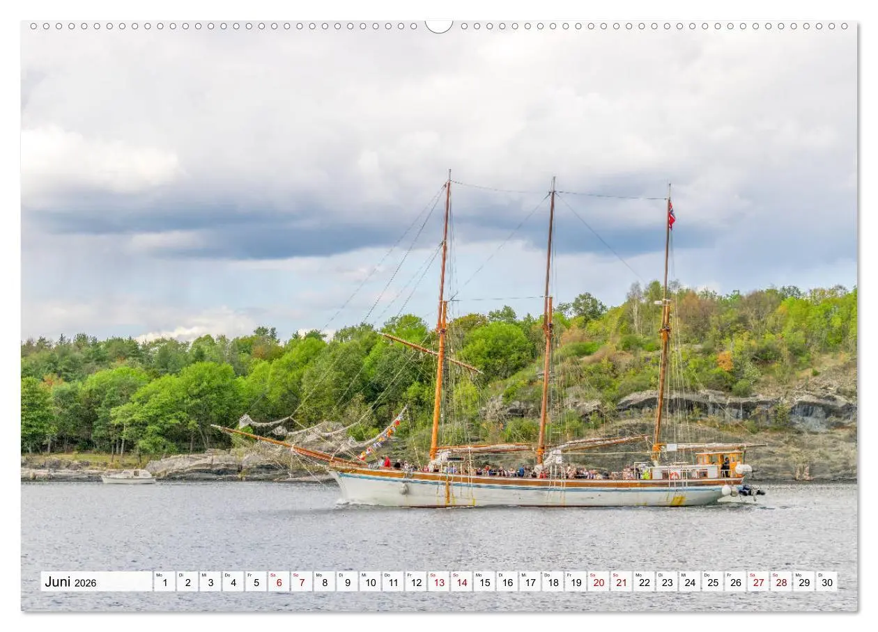 Bild: 9783457809112 | Zauberhaftes Oslo (Wandkalender 2026 DIN A2 quer), CALVENDO...