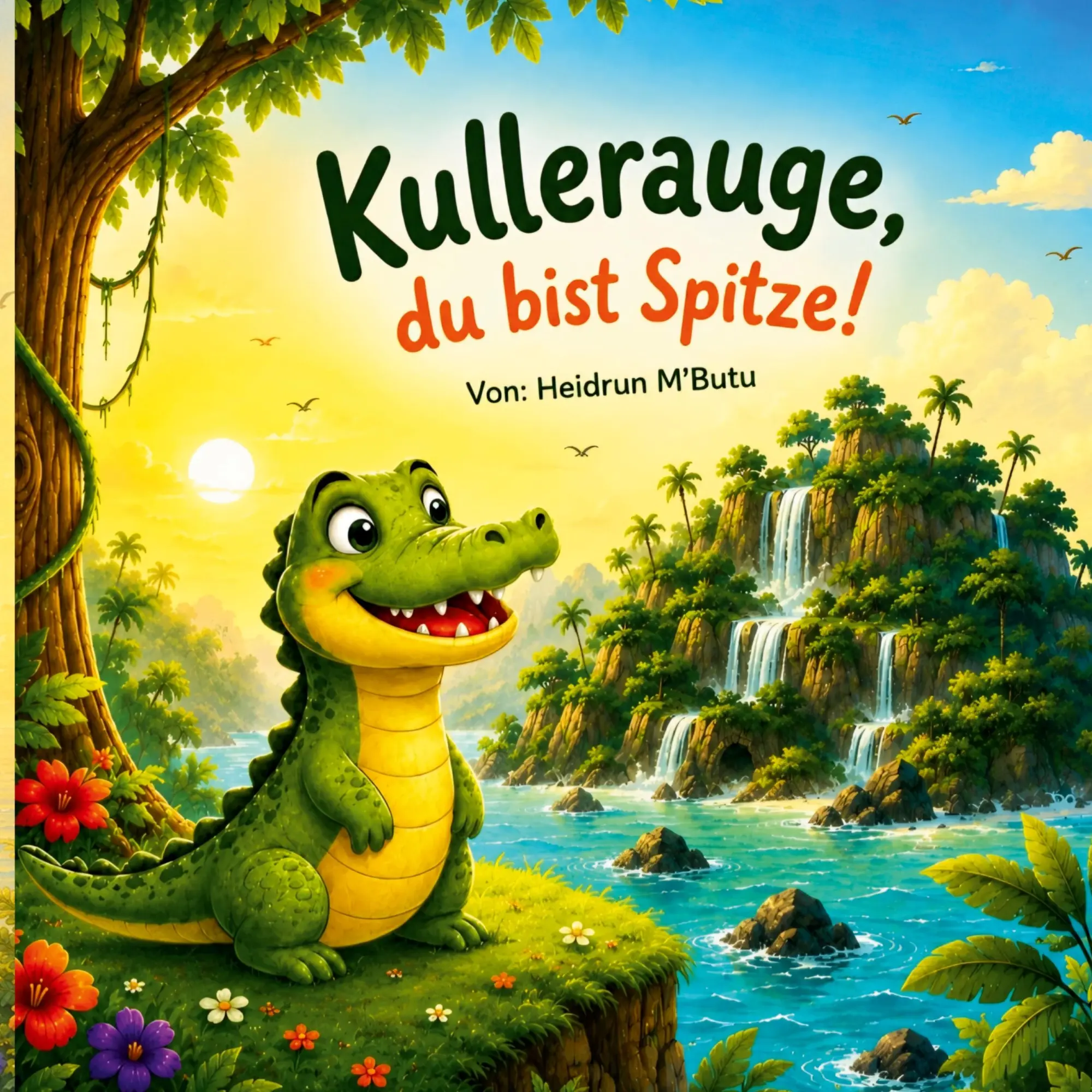Cover: 9783696709112 | Krokodil Kullerauge - Du bist Spitze | Heidrun M'Butu | Taschenbuch