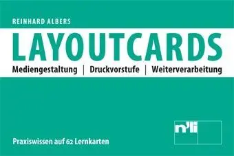 Cover: 9783721209112 | Layoutcards | Reinhard Albers | Lehr-, Lern-, Bildkarten | 62 S.