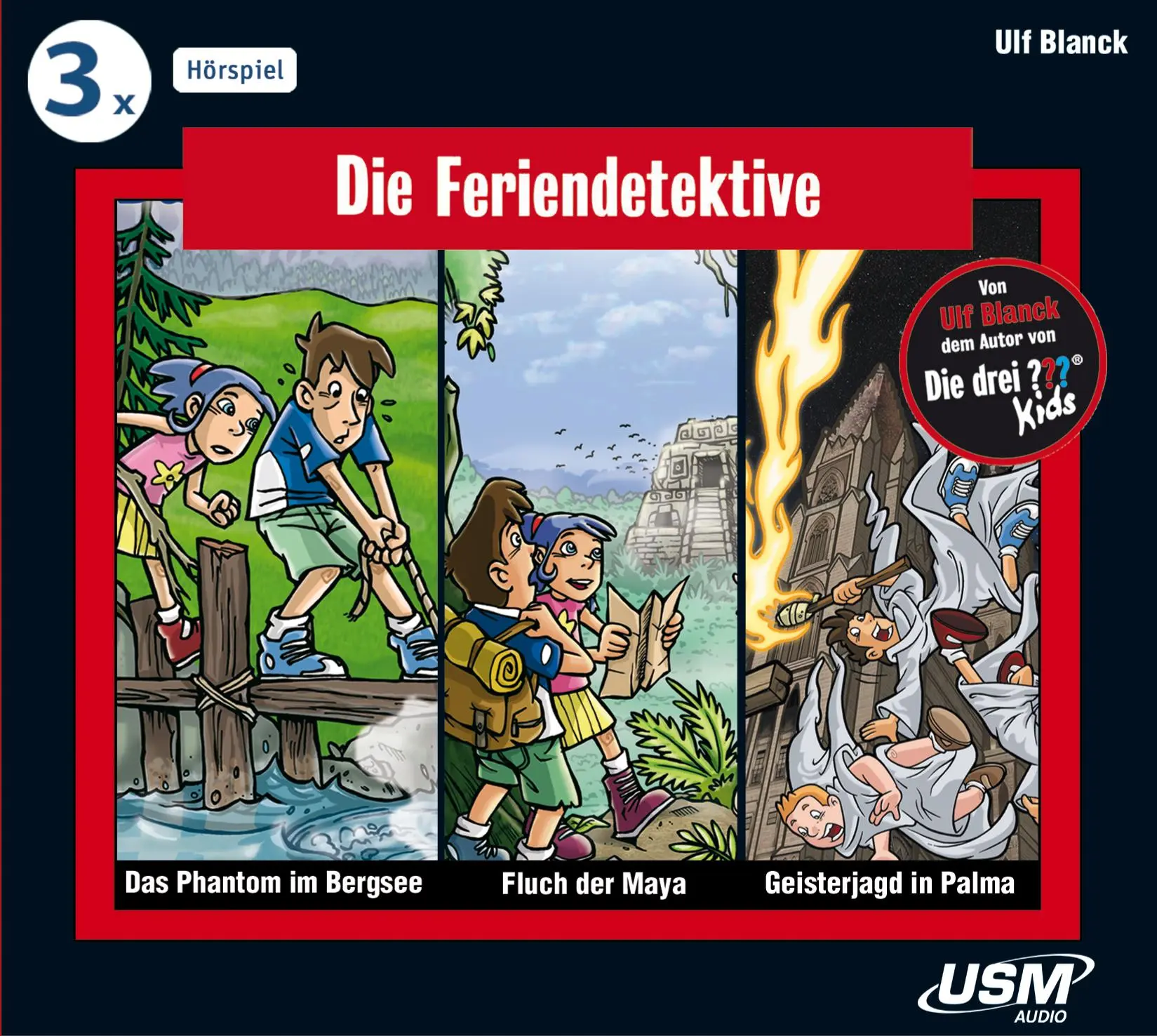 Cover: 9783803239112 | Die Feriendetektive Hörbox Folgen 1-3 | Ulf Blanck | Audio-CD | 2013