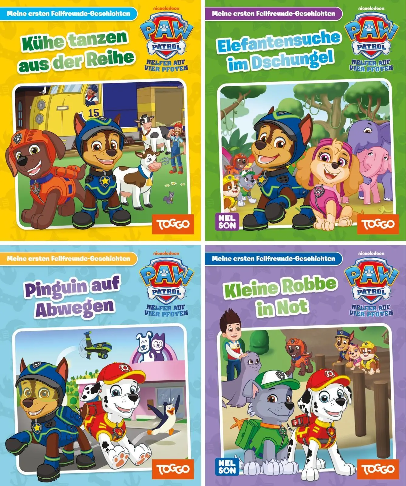 Cover: 9783845129112 | Nelson Mini-Bücher: 4er PAW Patrol 29-32 | Taschenbuch | 20 S. | 2025