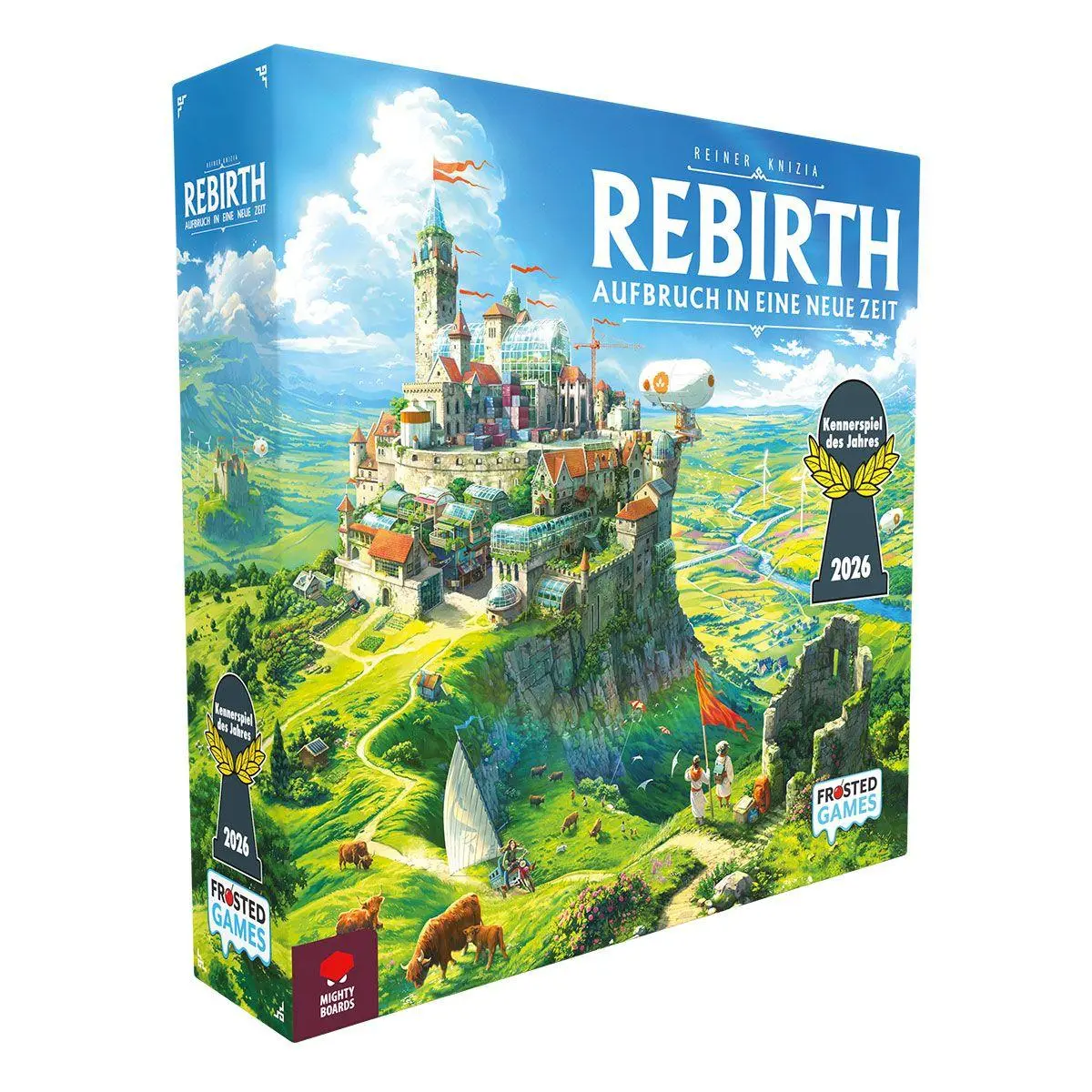 Cover: 739805889212 | Rebirth: Aufbruch in eine neue Zeit | Reiner Knizia | Spiel | FRGD0037