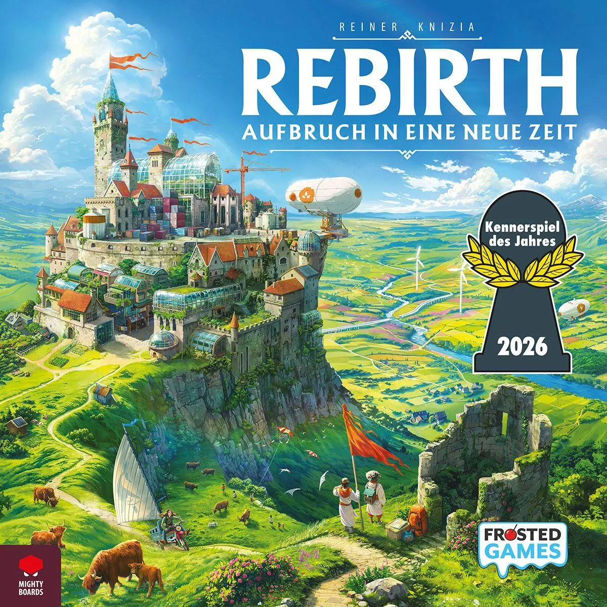 Bild: 739805889212 | Rebirth: Aufbruch in eine neue Zeit | Reiner Knizia | Spiel | FRGD0037