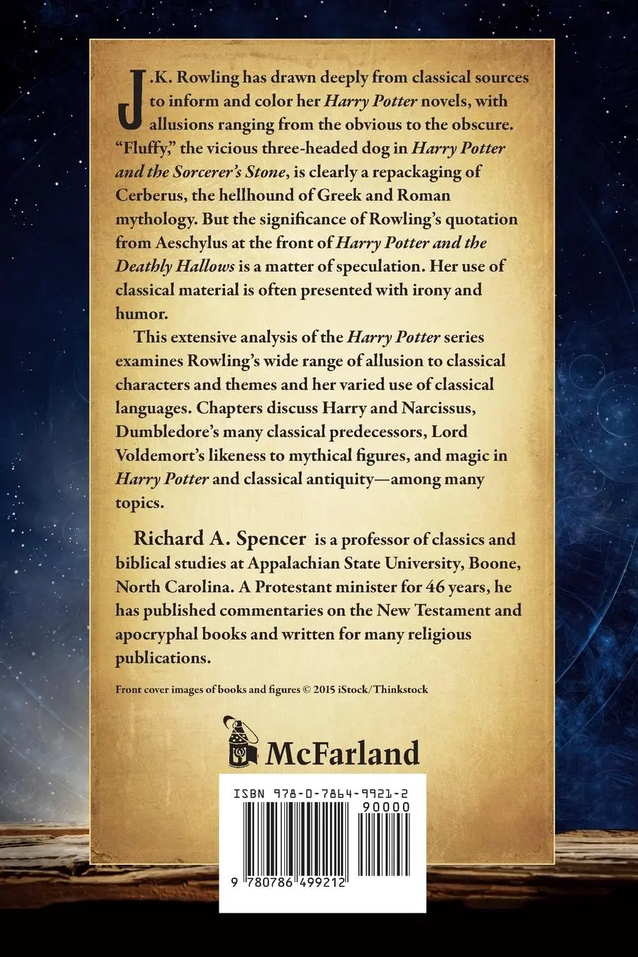 Rückseite: 9780786499212 | Harry Potter and the Classical World | Richard A. Spencer | Buch
