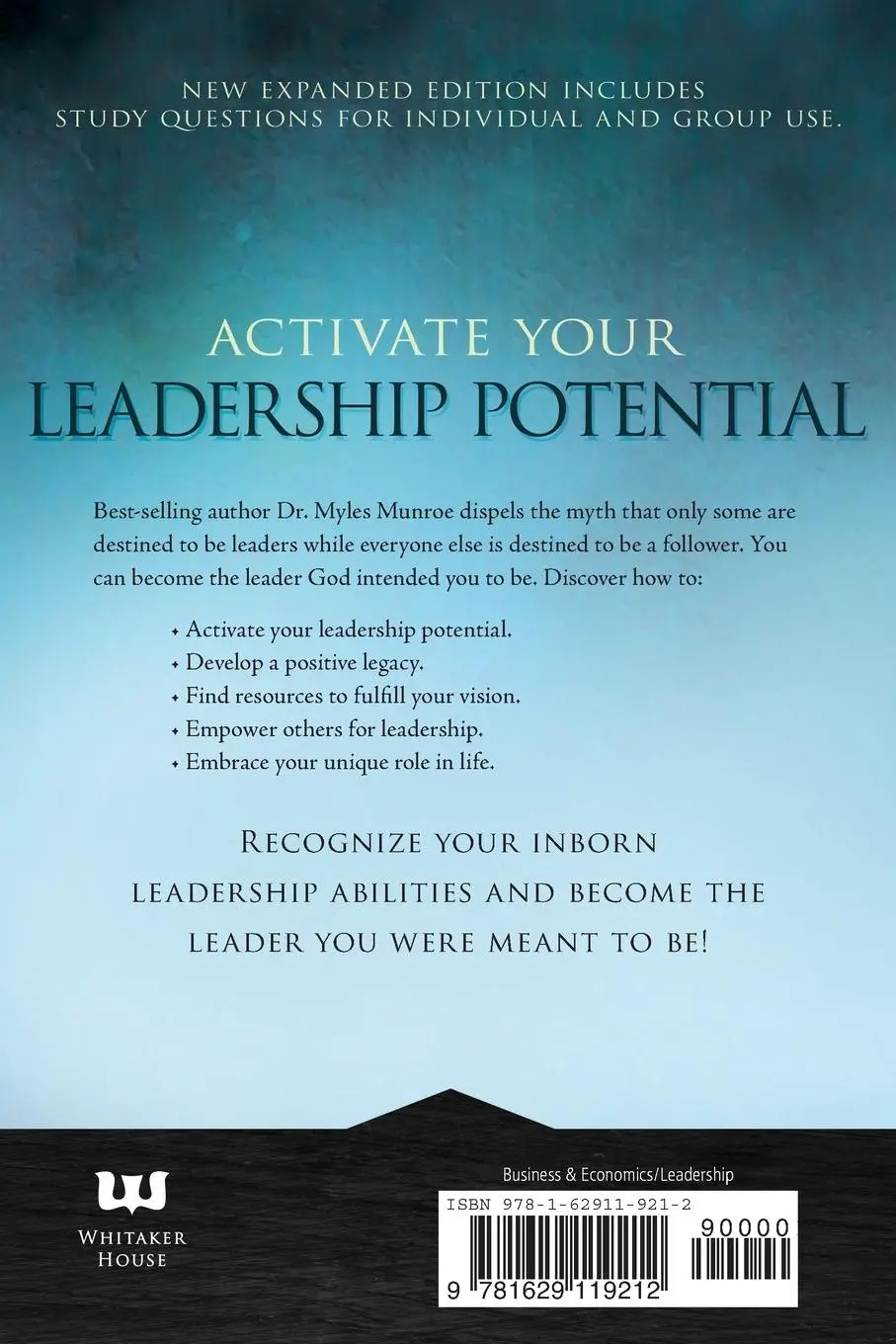 Rückseite: 9781629119212 | Becoming a Leader | Myles Munroe | Taschenbuch | Englisch | 2018