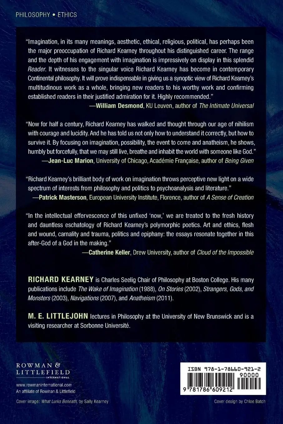 Rückseite: 9781786609212 | Imagination Now | A Richard Kearney Reader | M. E. Littlejohn | Buch