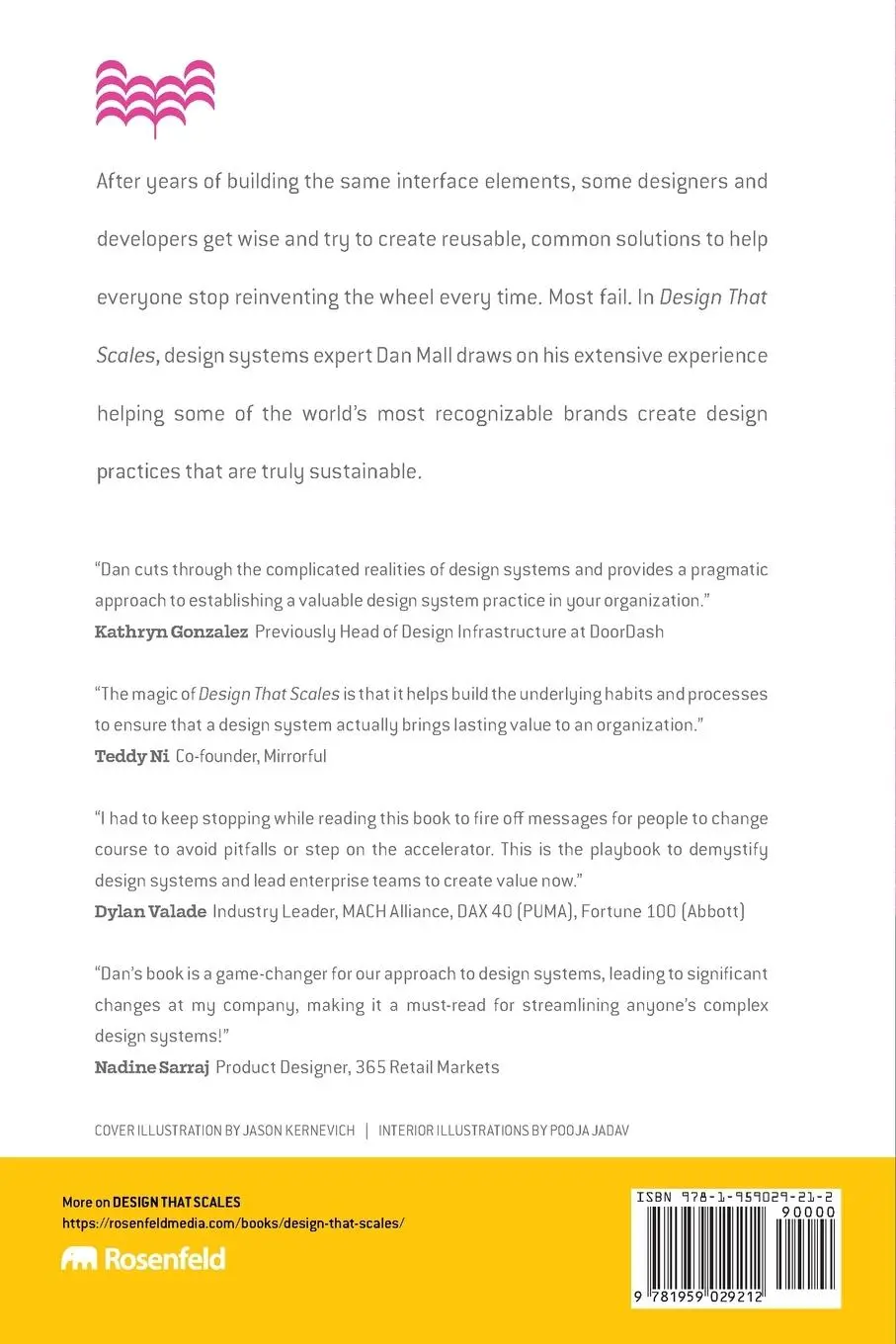 Rückseite: 9781959029212 | Design That Scales | Creating a Sustainable Design System Practice