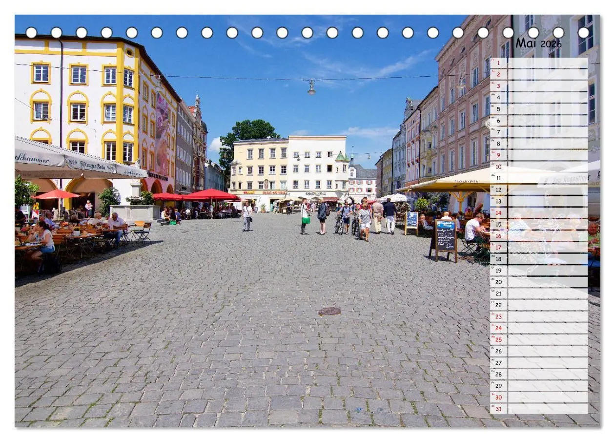 Bild: 9783457899212 | Eine Perle Oberbayerns - Rosenheim (Tischkalender 2026 DIN A5...
