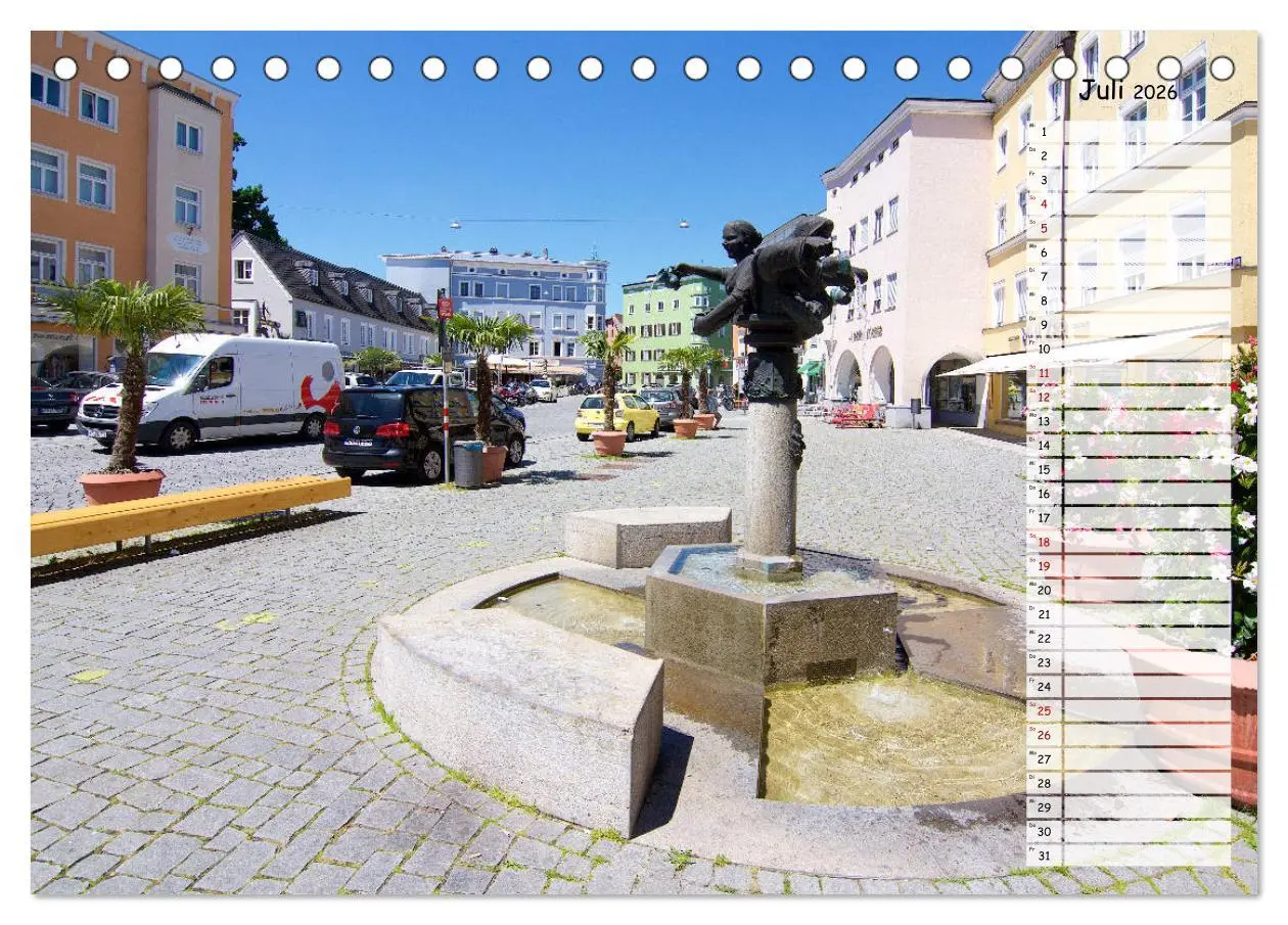 Bild: 9783457899212 | Eine Perle Oberbayerns - Rosenheim (Tischkalender 2026 DIN A5...