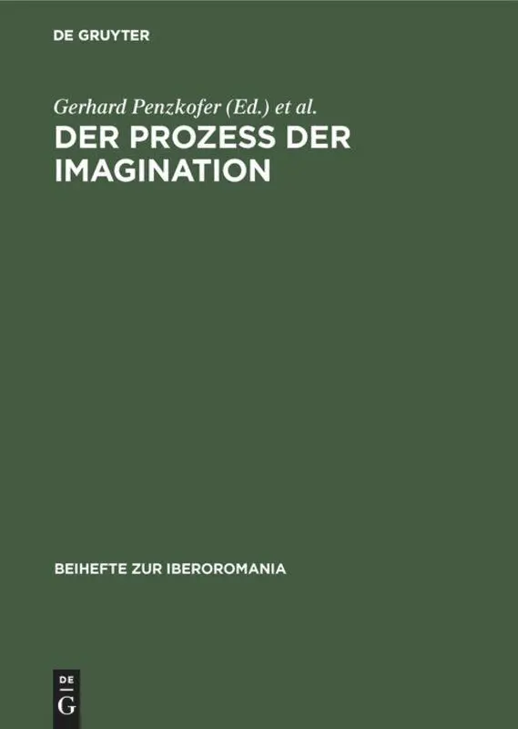 Cover: 9783484529212 | Der Prozeß der Imagination | Wolfgang Matzat (u. a.) | Buch | VI