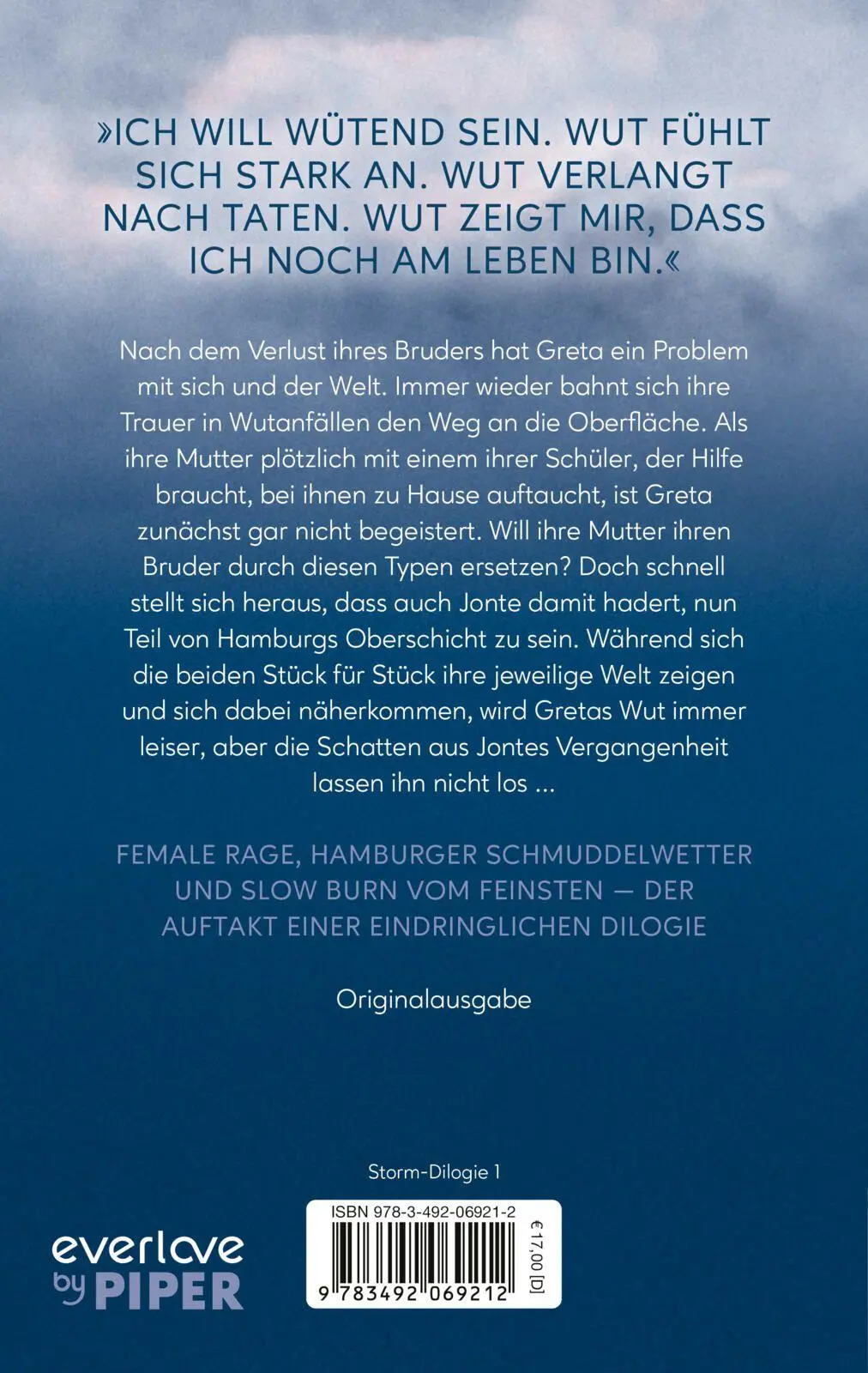 Rückseite: 9783492069212 | Through Tempest and Tide | Aline Schwarz | Taschenbuch | 400 S. | 2026