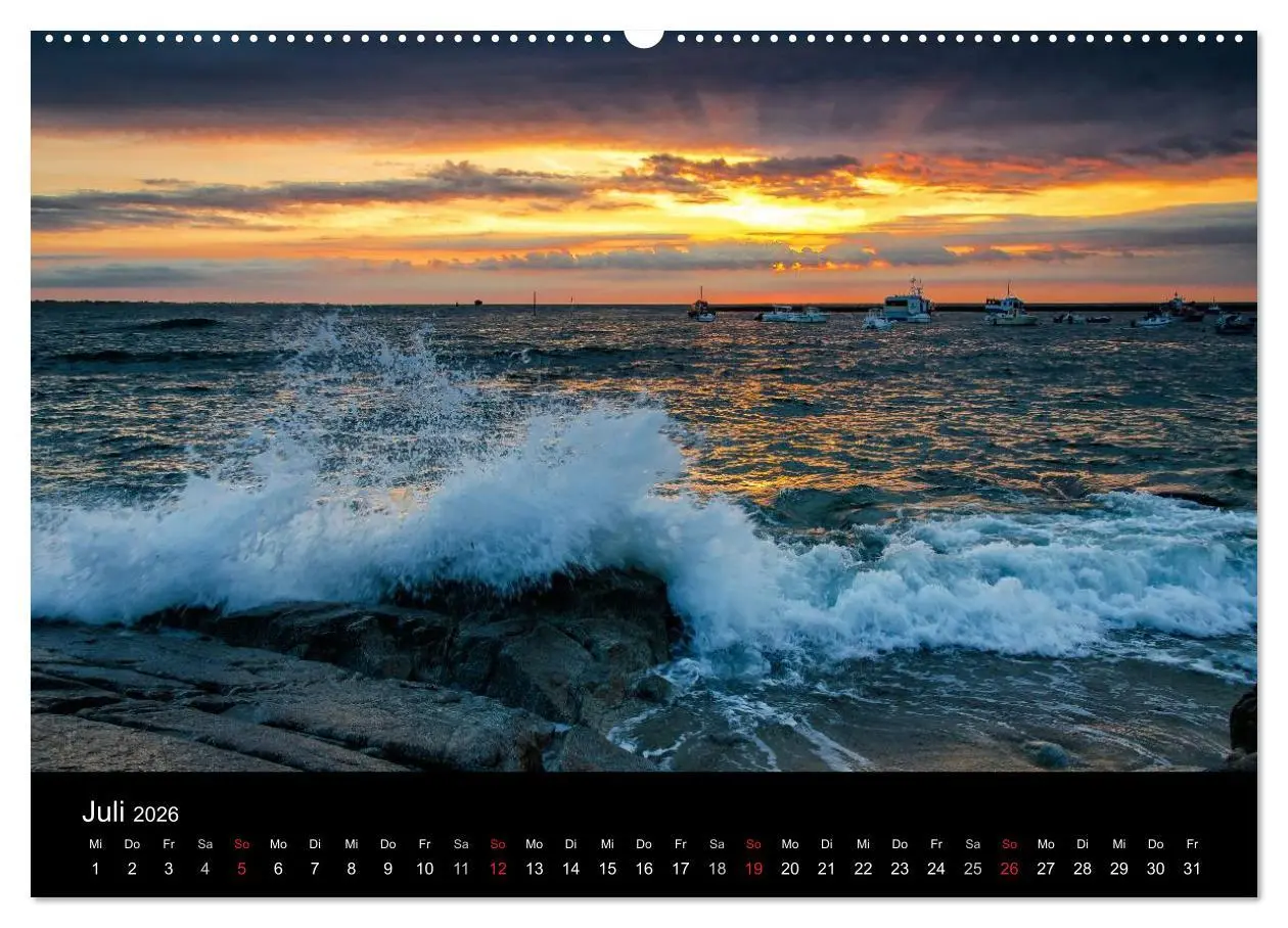 Bild: 9783516129212 | Faszination Meer und Wolken (Wandkalender 2026 DIN A2 quer),...