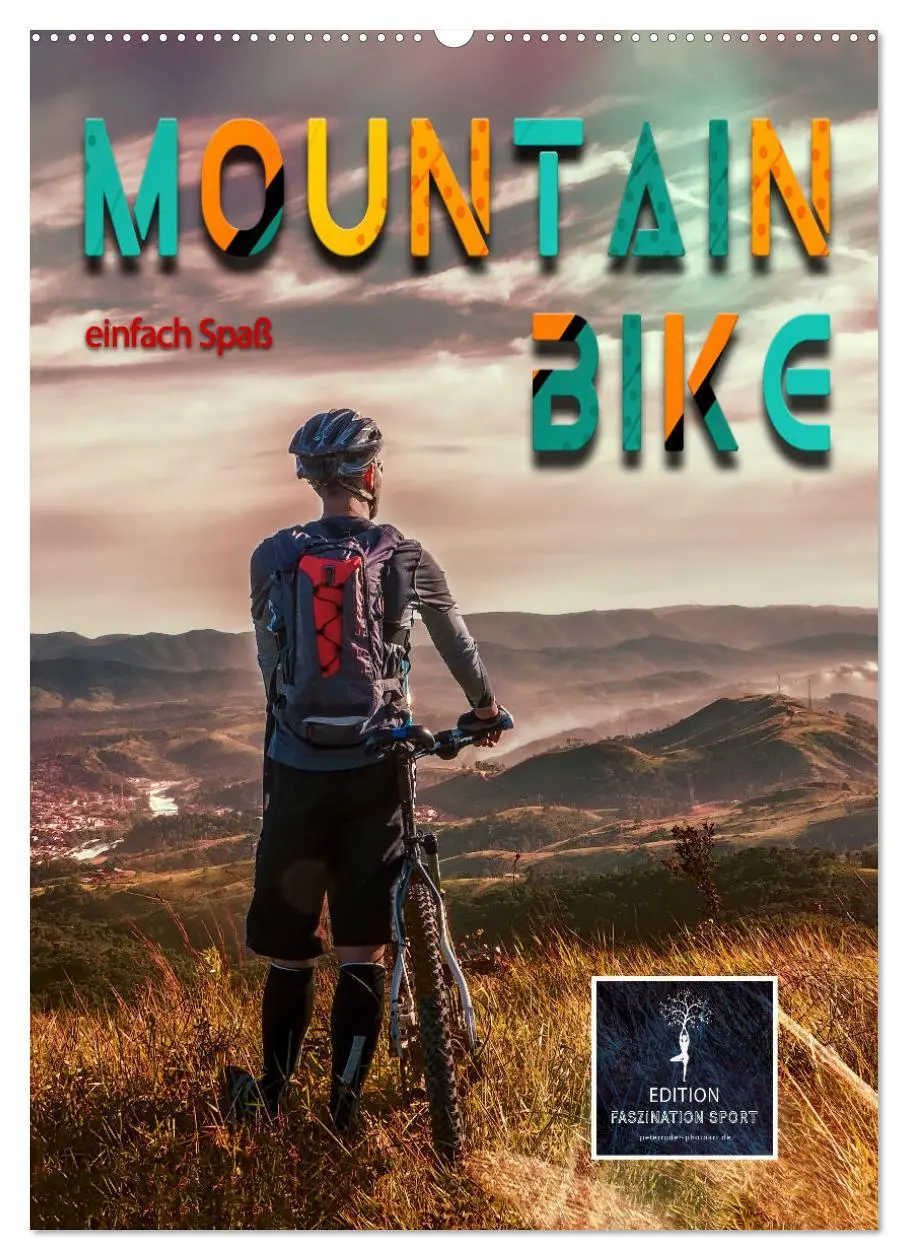 Cover: 9783516369212 | Mountainbike - einfach Spaß (Wandkalender 2026 DIN A2 hoch),...