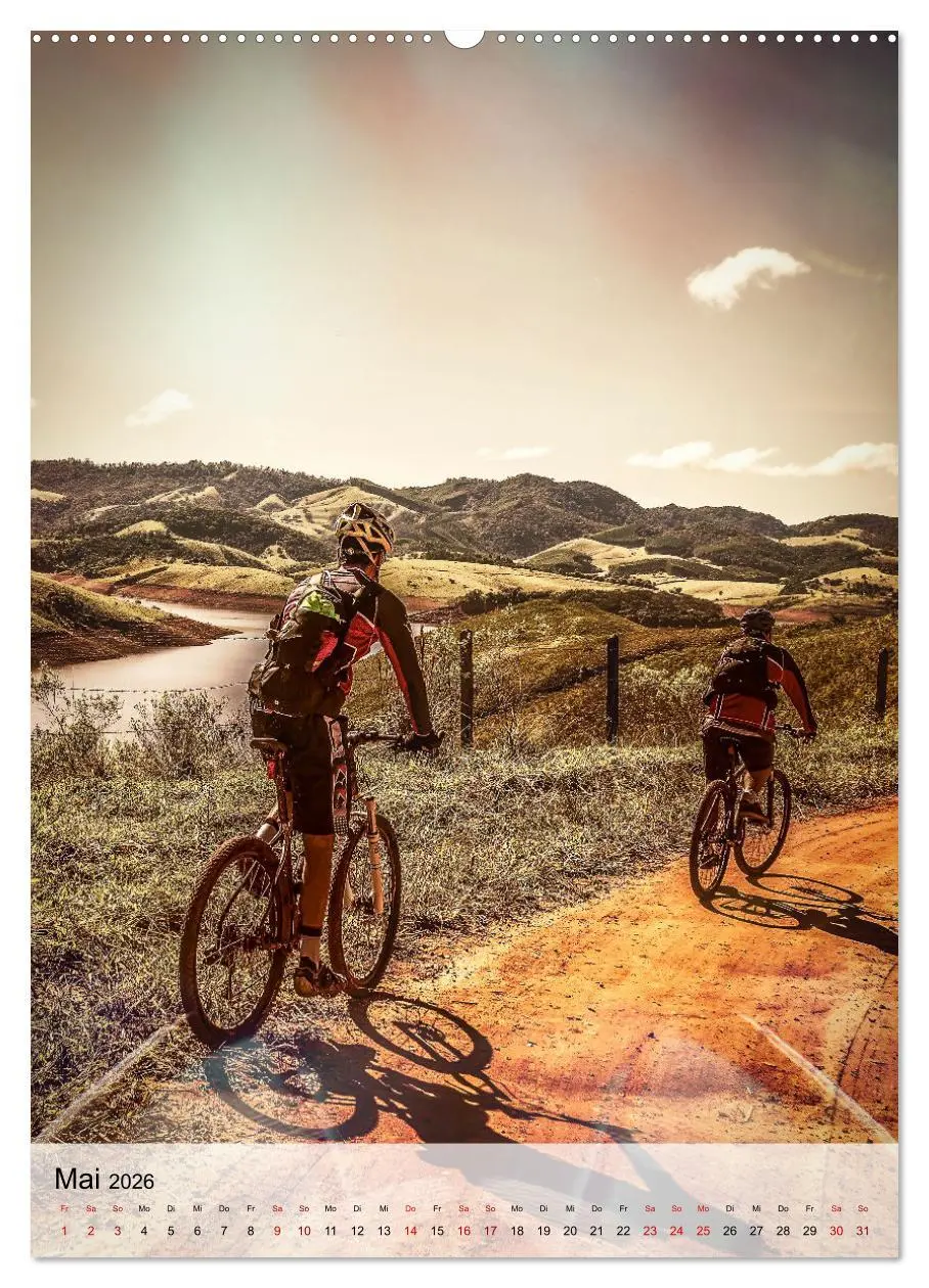 Bild: 9783516369212 | Mountainbike - einfach Spaß (Wandkalender 2026 DIN A2 hoch),...
