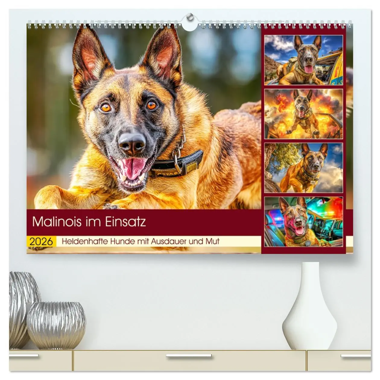 Cover: 9783516509212 | Malinois im Einsatz. Heldenhafte Hunde mit Ausdauer und Mut...