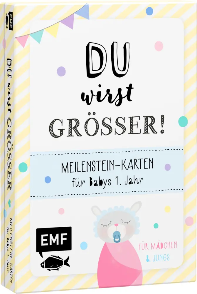 Cover: 9783863559212 | Du wirst größer! Meilenstein-Karten für Babys 1. Jahr | Box | 30 S.