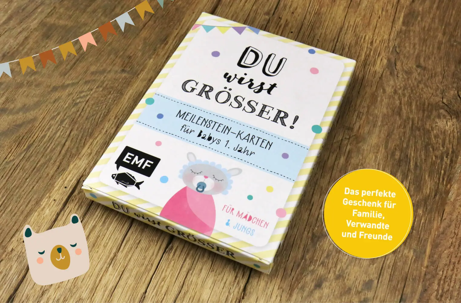 Bild: 9783863559212 | Du wirst größer! Meilenstein-Karten für Babys 1. Jahr | Box | 30 S.
